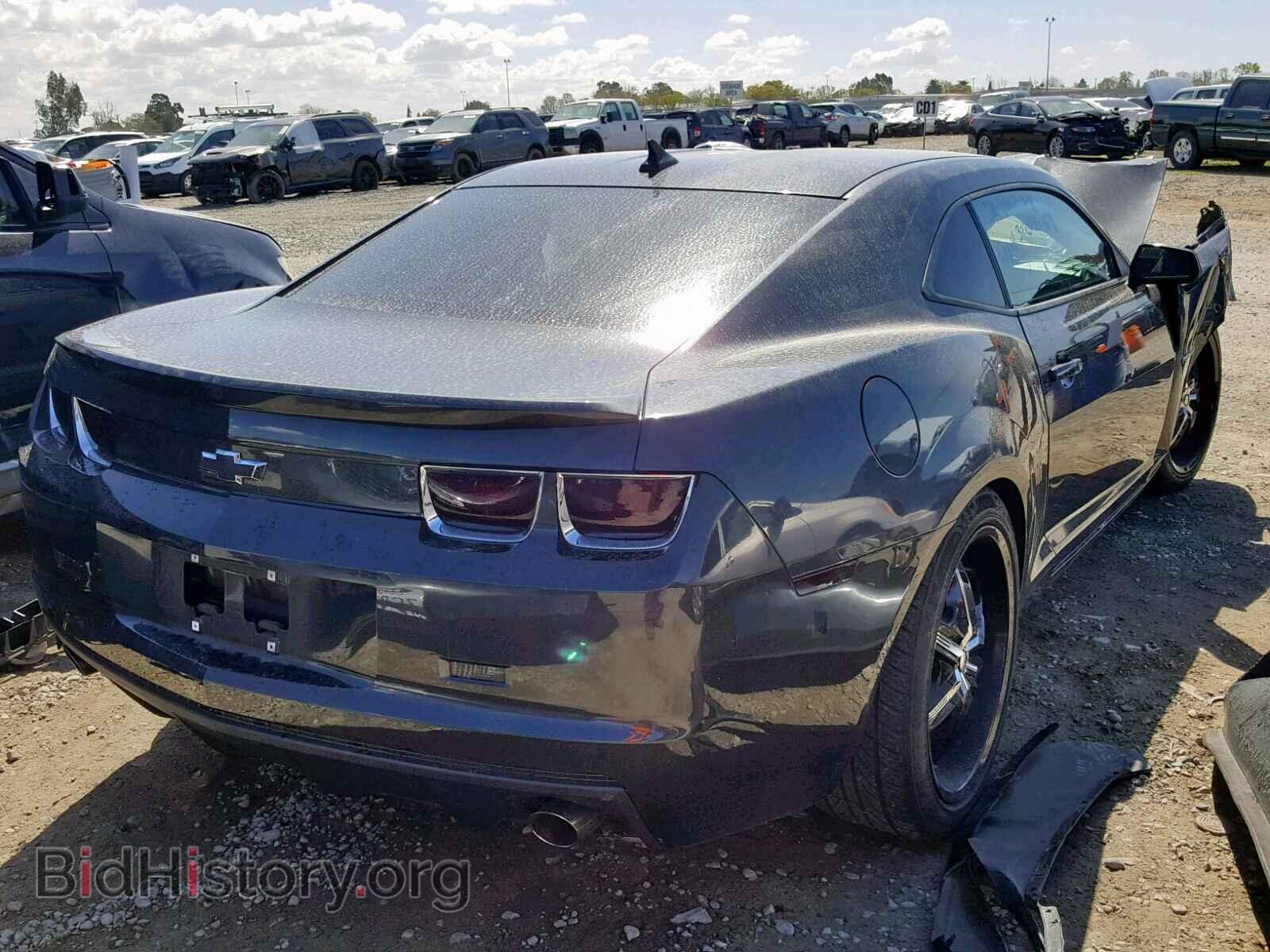 2012 CHEVROLET CAMARO - VIN: 2G1FE1E38C9192470 - Фото 4