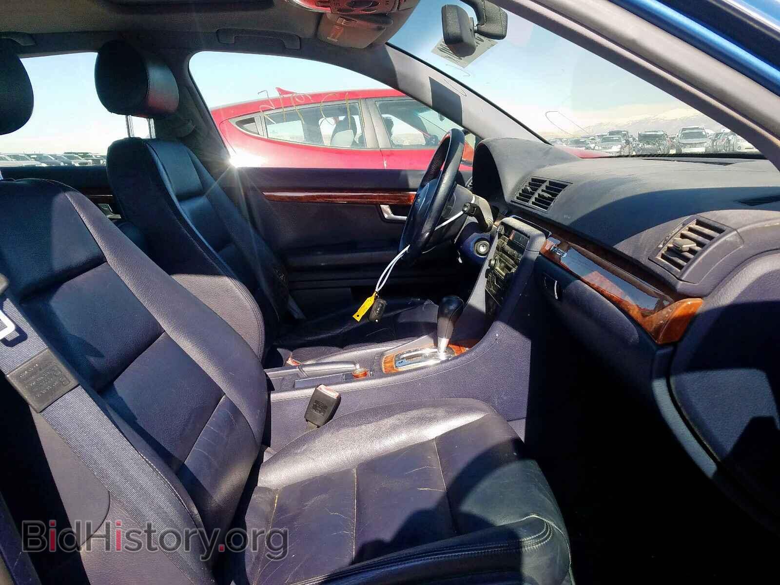 2002 AUDI A4 - VIN: WAULT68E12A124621 - Фото 5