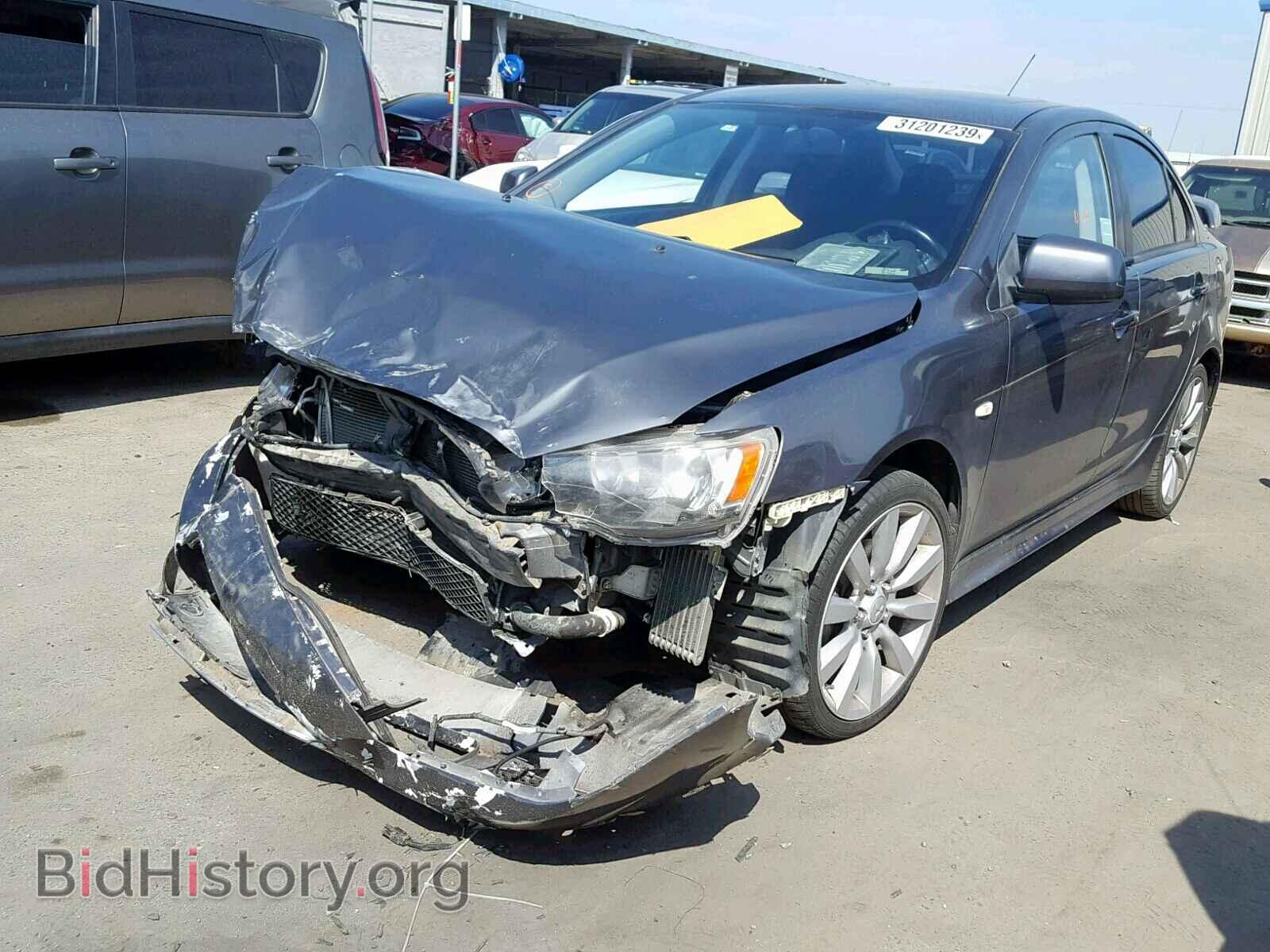 2009 MITSUBISHI LANCER - VIN: JA3AU86W89U018124 - Фото 2