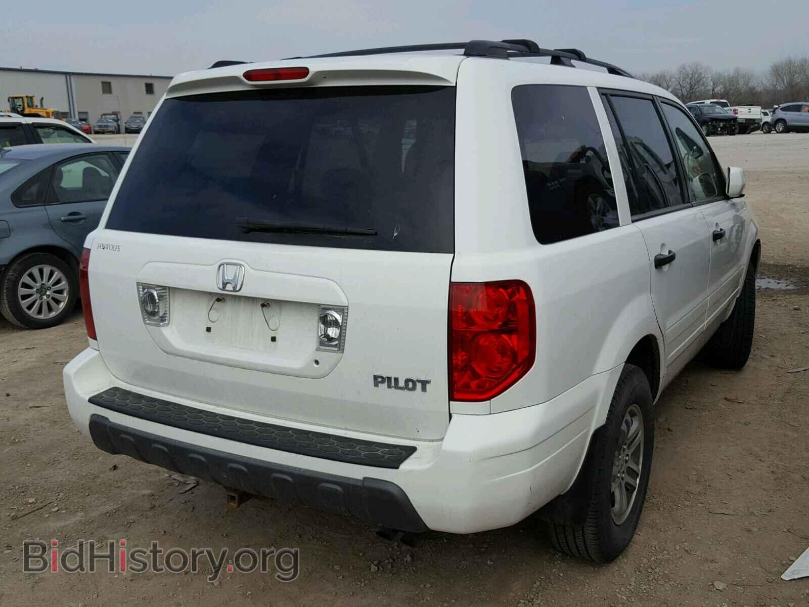 2005 HONDA PILOT - VIN: 5FNYF18575B057974 - Фото 4