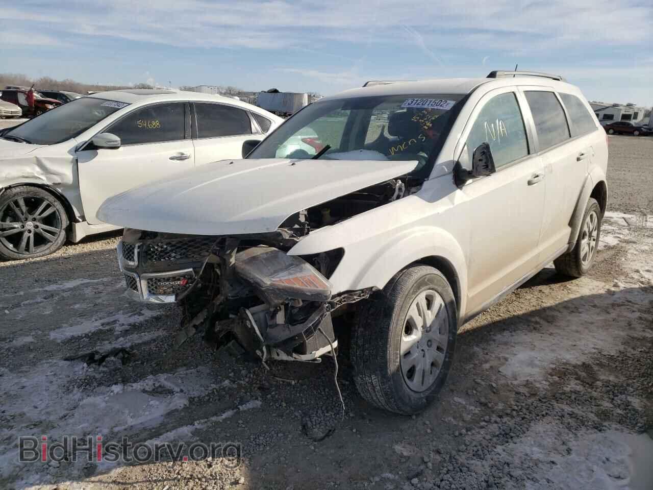 2016 DODGE JOURNEY - VIN: 3C4PDCAB7GT219443 - Фото 2