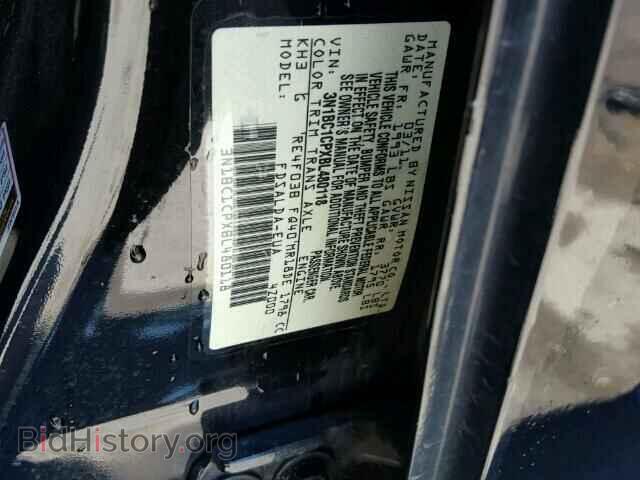2011 NISSAN VERSA - VIN: 3N1BC1CPXBL480118 - Фото 10