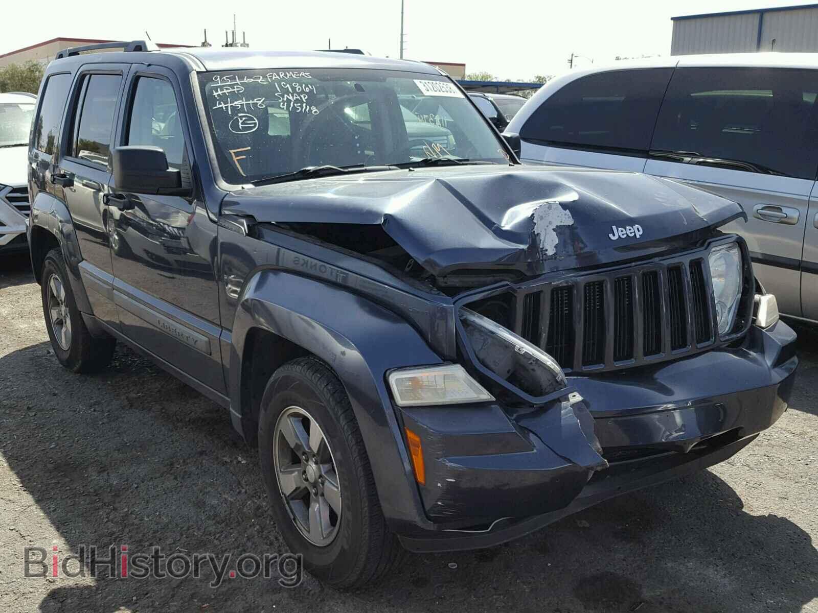 Photo 1J8GN28K88W205004 - JEEP LIBERTY 2008