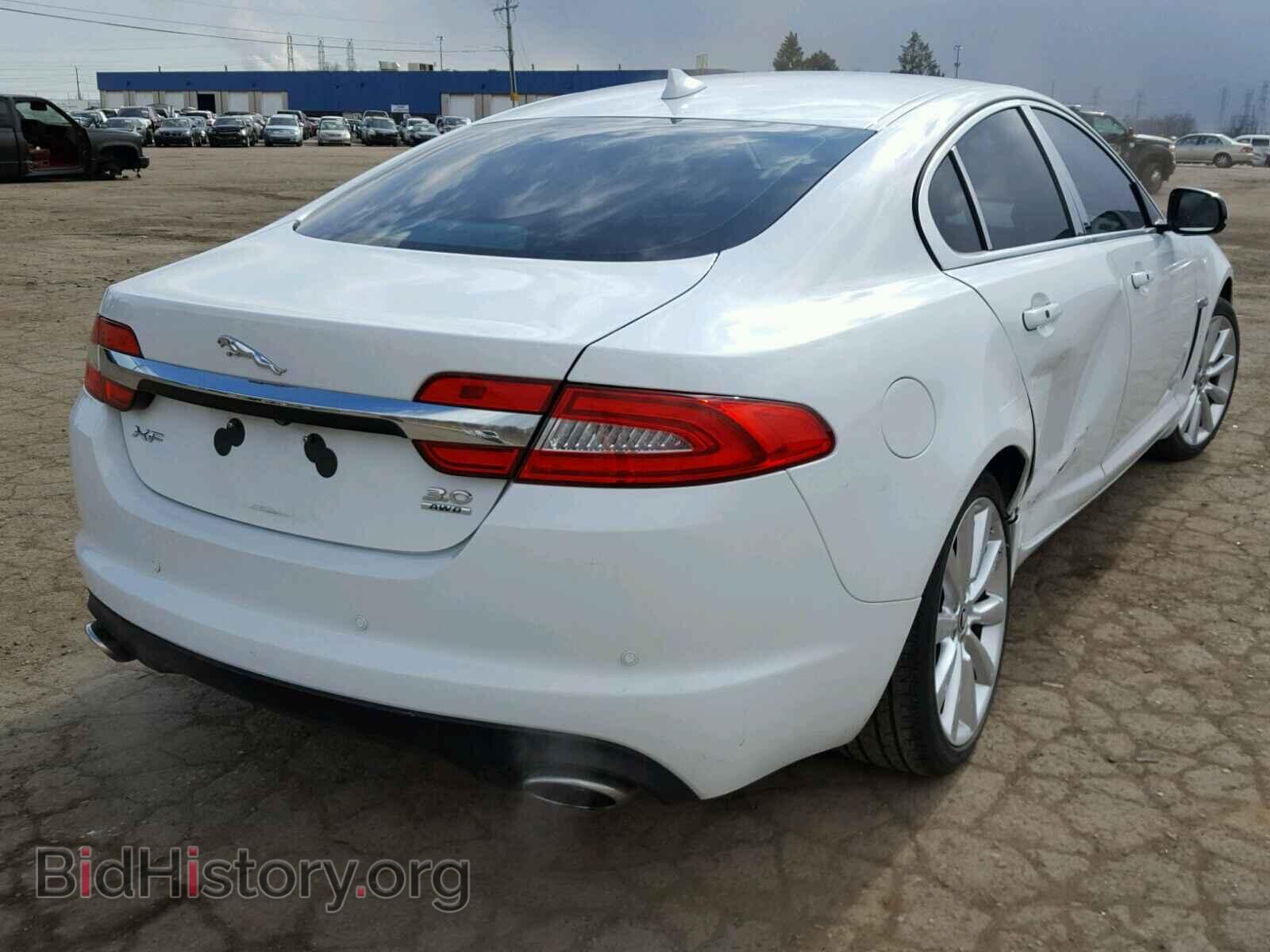 2013 JAGUAR XF - VIN: SAJWJ0EF7D8S85390 - Фото 4