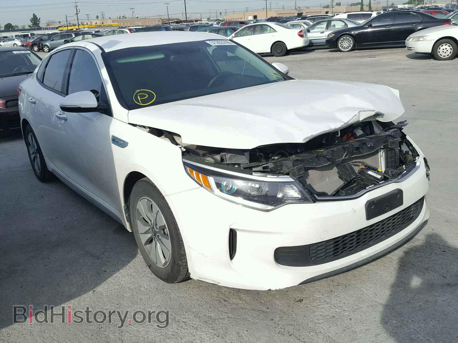 Photo KNAGT4LC4H5007905 - KIA OPTIMA HYB 2017
