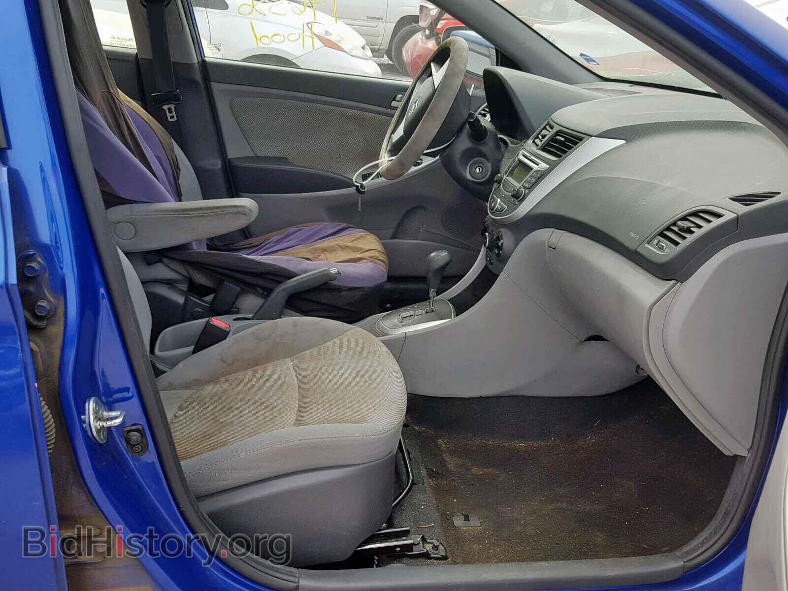 2013 HYUNDAI ACCENT - VIN: KMHCT4AE5DU322911 - Фото 5
