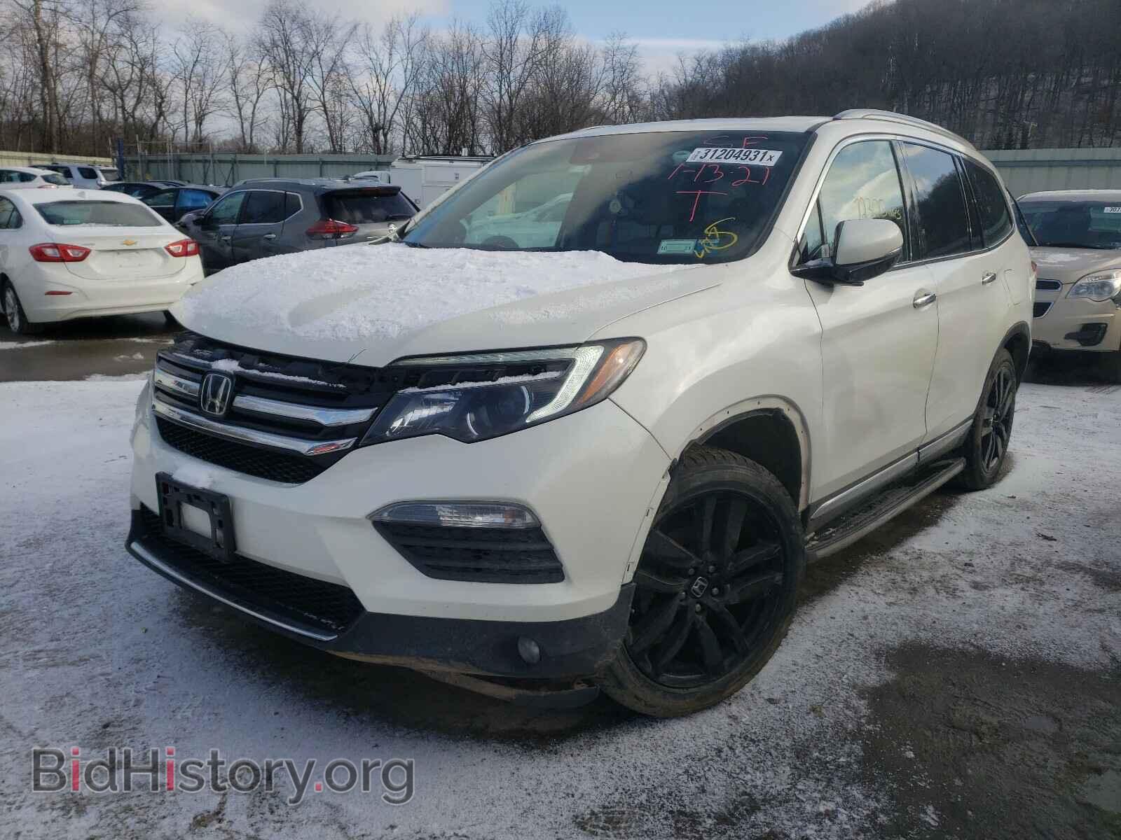 2016 HONDA PILOT - VIN: 5FNYF6H95GB012244 - Фото 2