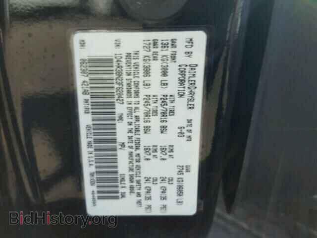 2003 DODGE DURANGO - VIN: 1D4HR38N23F620427 - Фото 10