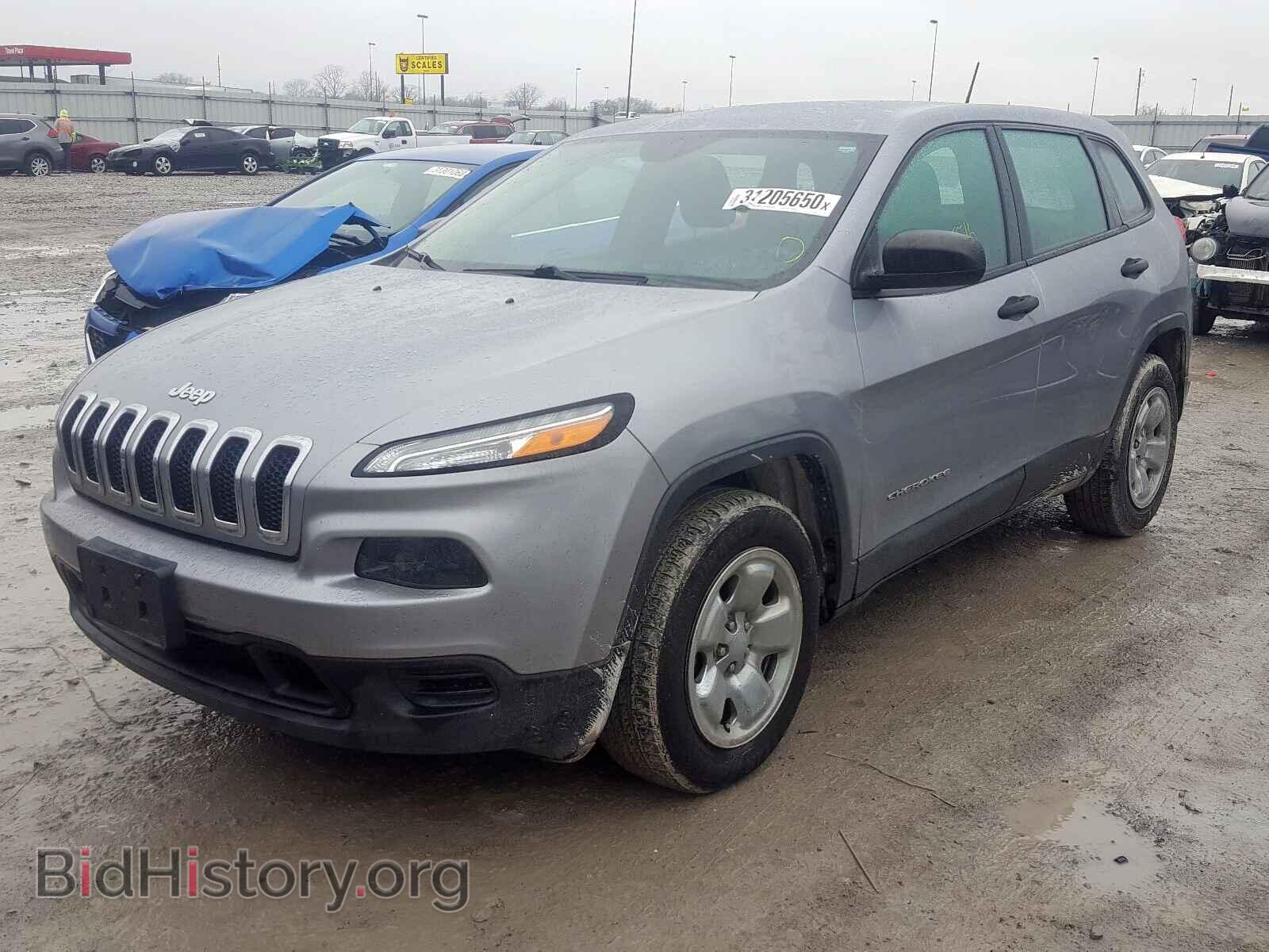 2014 JEEP CHEROKEE - VIN: 1C4PJMAB2EW242151 - Фото 2