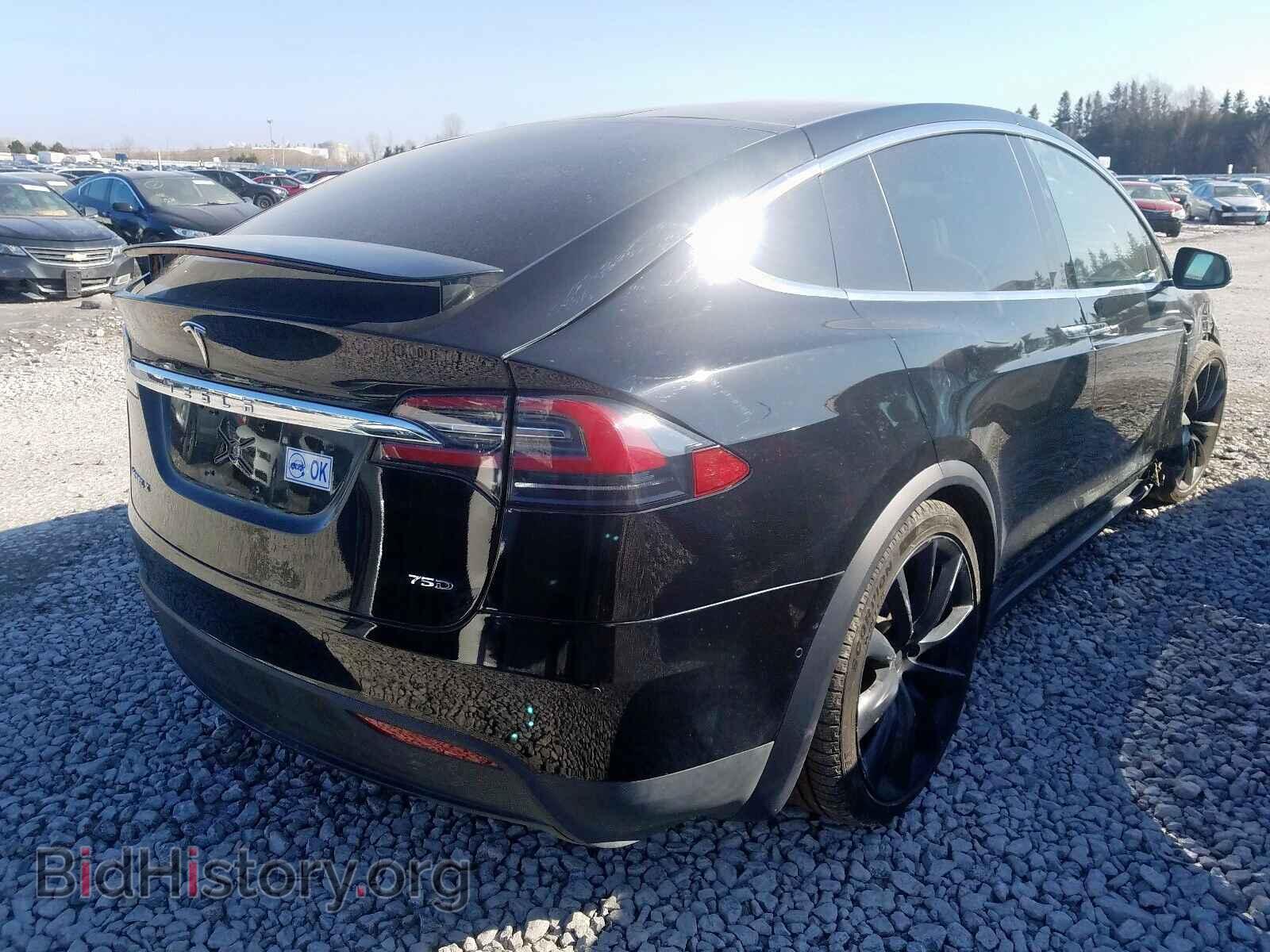 2017 TESLA MODEL X - VIN: 5YJXCDE23HF075859 - Фото 4