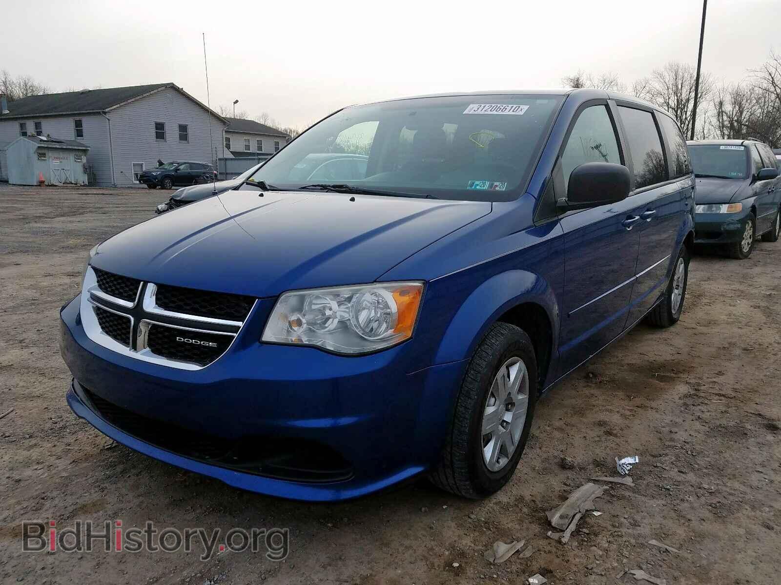 2011 DODGE CARAVAN - VIN: 2D4RN4DG7BR792098 - Фото 2