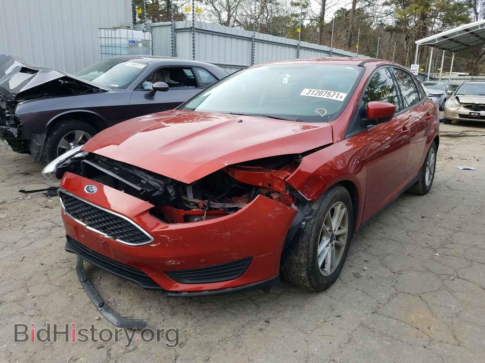 2018 FORD FOCUS - VIN: 1FADP3FE5JL264824 - Фото 2