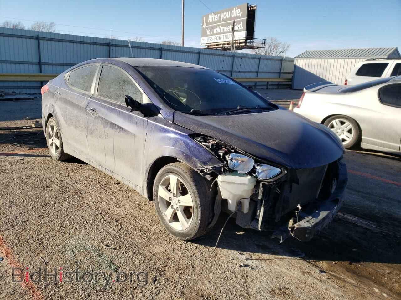 Photo 5NPDH4AE8BH057550 - HYUNDAI ELANTRA 2011