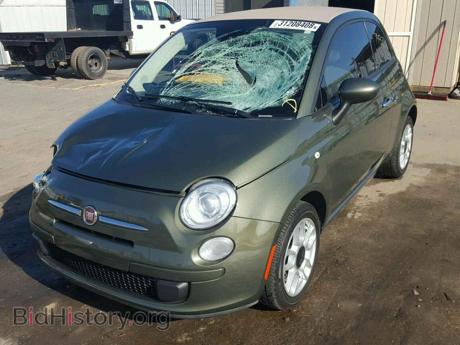 2013 FIAT 500 - VIN: 3C3CFFDR5DT714713 - Фото 2