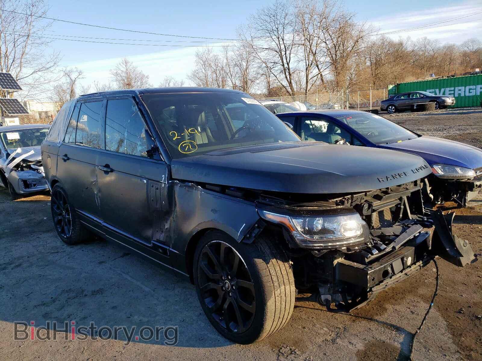 Фотография SALGS2PF2GA314843 - LAND ROVER RANGEROVER 2016