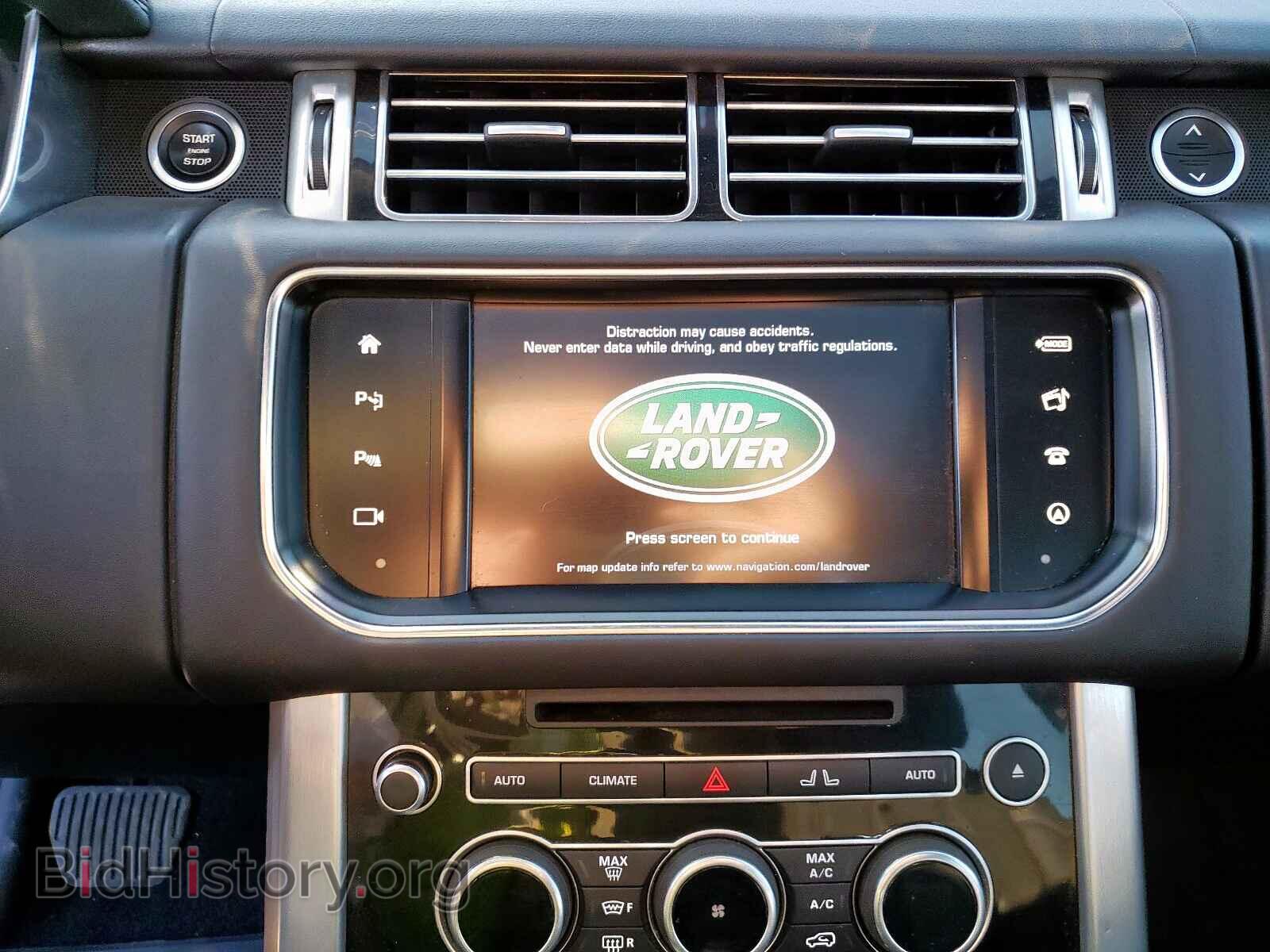 2016 LAND ROVER RANGEROVER - VIN: SALGS2PF2GA314843 - Фото 9