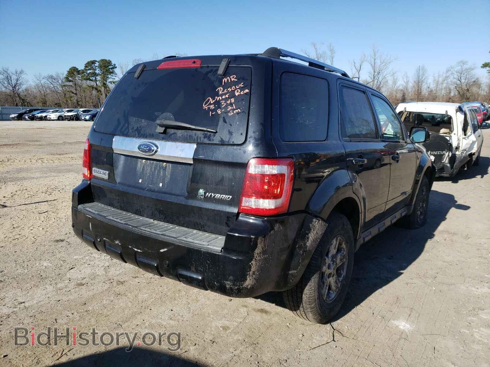 2008 FORD ESCAPE - VIN: 1FMCU49H08KC70312 - Фото 4