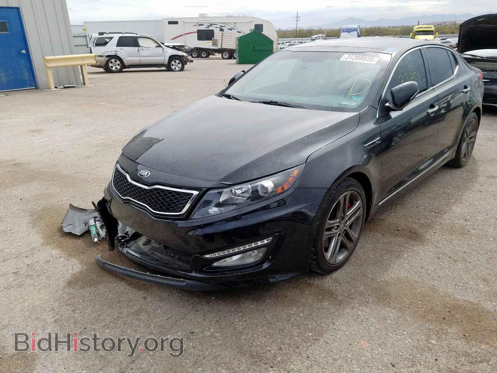 2013 KIA OPTIMA - VIN: 5XXGR4A66DG164971 - Фото 2