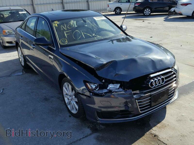 2016 Audi A6 A6 Premium (VIN WAUGFAFC4GN067196) — фото 1 из 10, Copart, повреждение: передняя часть