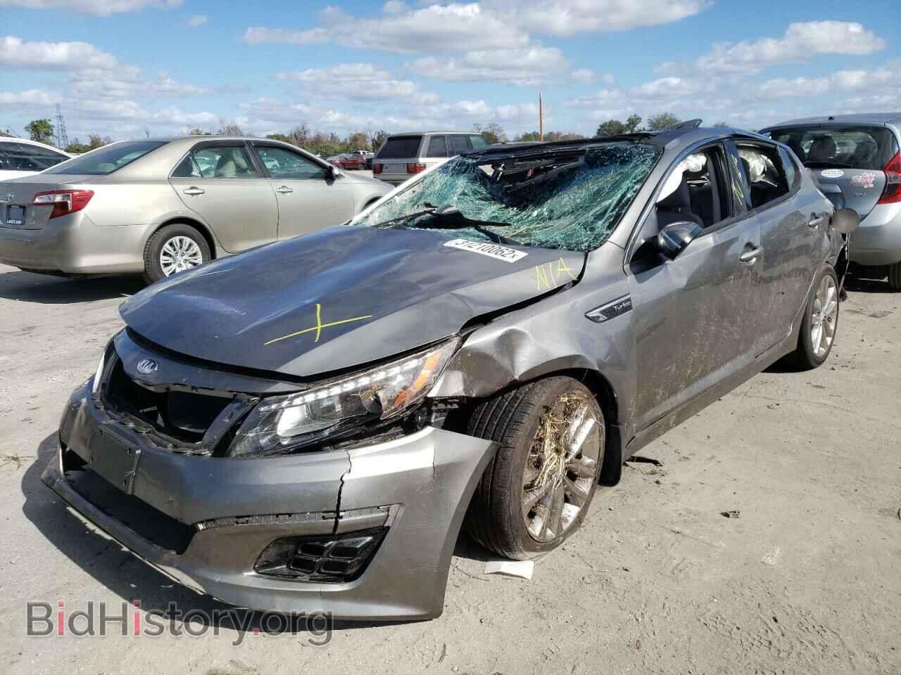 2014 KIA OPTIMA - VIN: 5XXGR4A68EG293103 - Фото 2