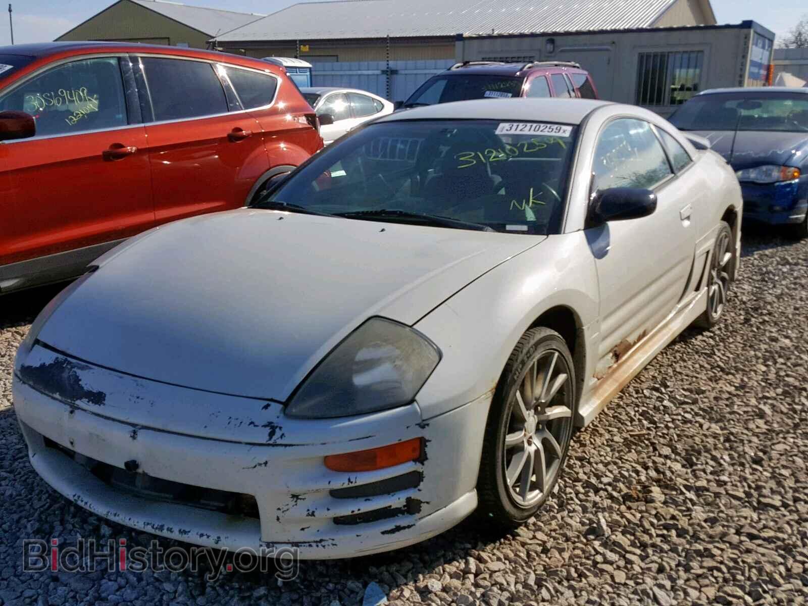 2001 MITSUBISHI ECLIPSE - VIN: 4A3AC34G31E081663 - Photo 2