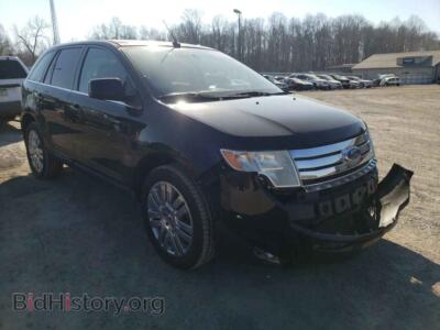2010 Ford EDGE Edge Limit, черный — VIN 2FMDK4KC9ABA08393, Copart