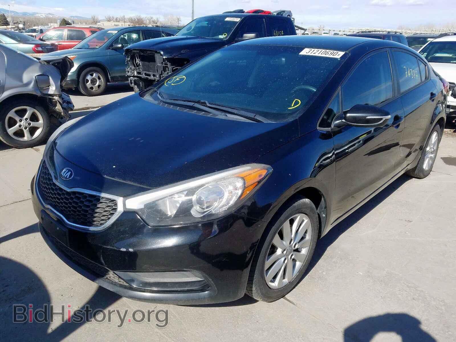 2014 KIA FORTE - VIN: KNAFX4A61E5240150 - Фото 2