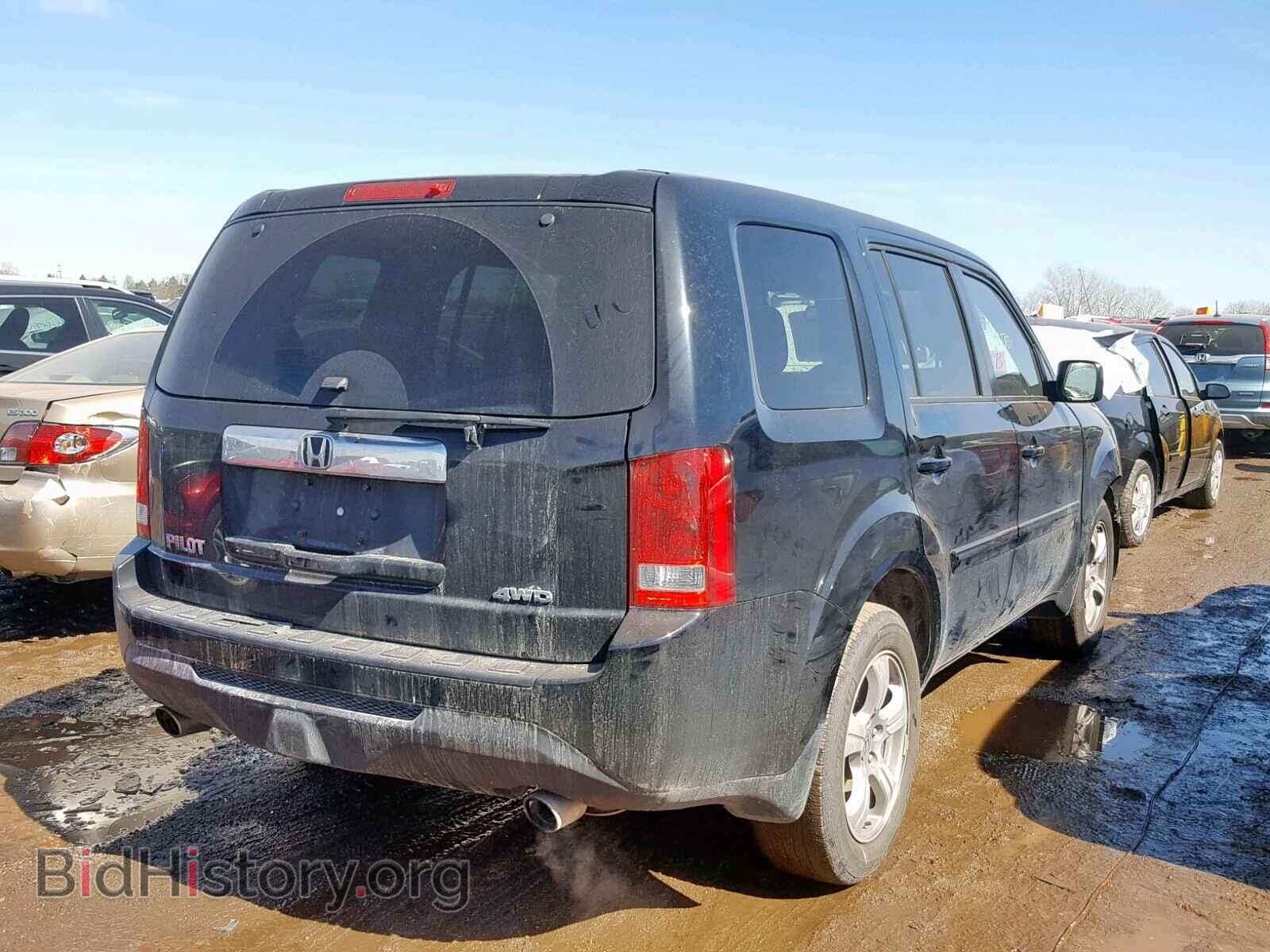 2013 HONDA PILOT EXL - VIN: 5FNYF4H5XDB026122 - Photo 4