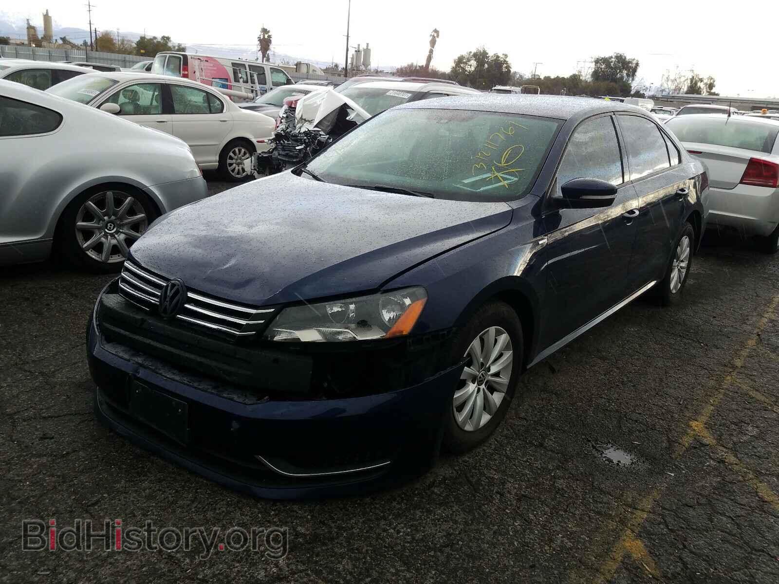 2014 VOLKSWAGEN PASSAT - VIN: 1VWAP7A39EC021756 - Фото 2