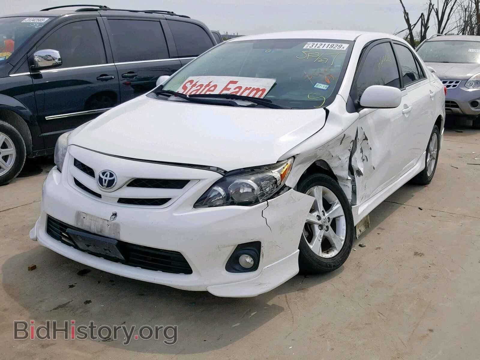 2012 TOYOTA COROLLA BA - VIN: 2T1BU4EE3CC760099 - Фото 2