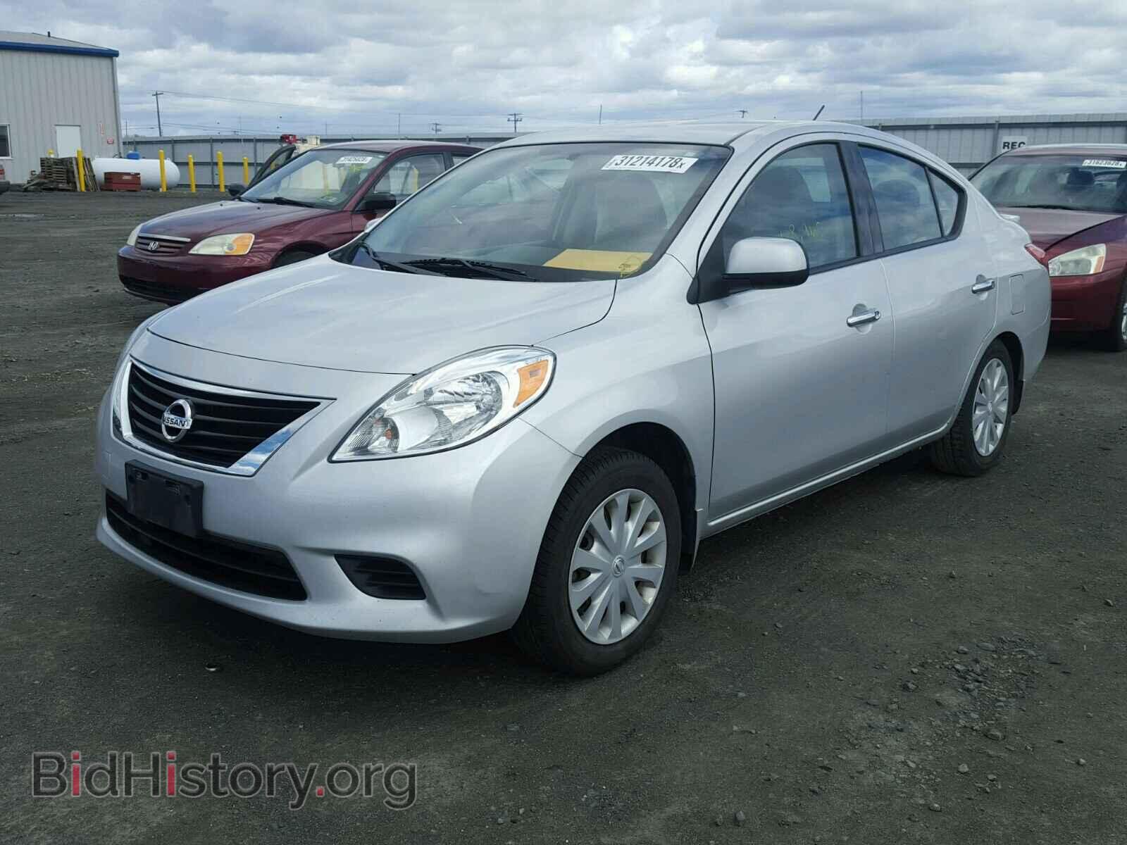 2014 NISSAN VERSA - VIN: 3N1CN7AP0EL816397 - Фото 2