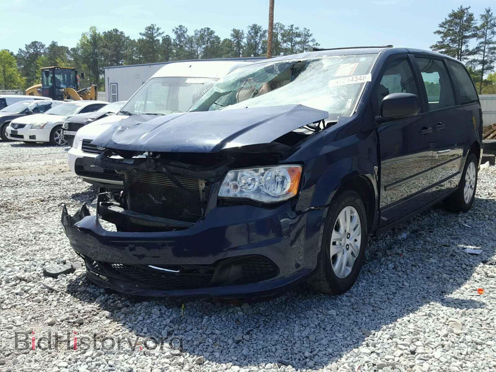 2014 DODGE CARAVAN - VIN: 2C4RDGBG5ER101806 - Фото 2