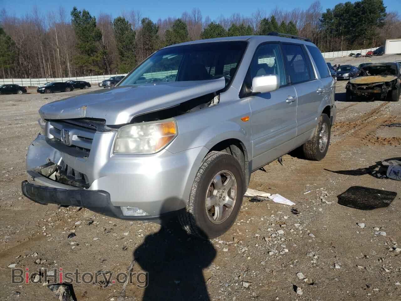2006 HONDA PILOT - VIN: 2HKYF18486H536110 - Фото 2