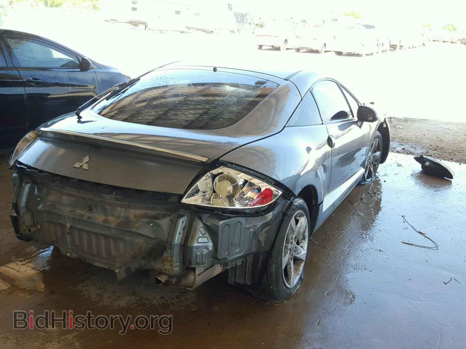 2007 MITSUBISHI ECLIPSE - VIN: 4A3AK34T17E016335 - Фото 4