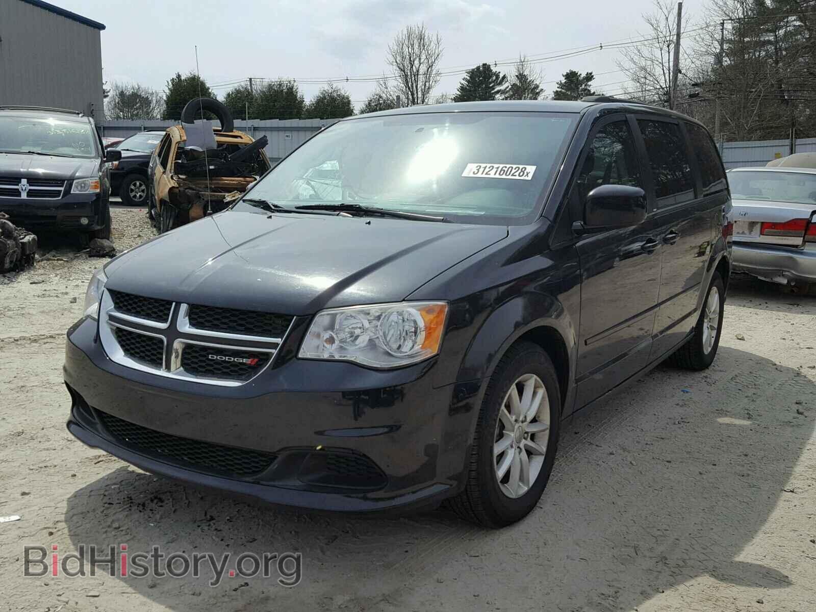 2014 DODGE CARAVAN - VIN: 2C4RDGCG5ER153757 - Фото 2