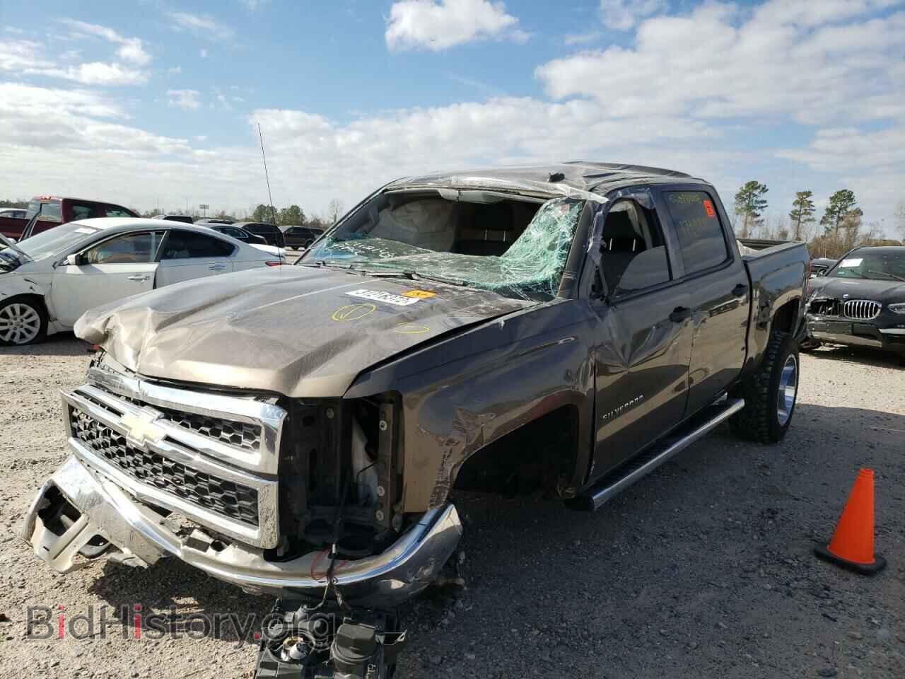 2014 CHEVROLET SILVERADO - VIN: 3GCPCPEC8EG536327 - Фото 2