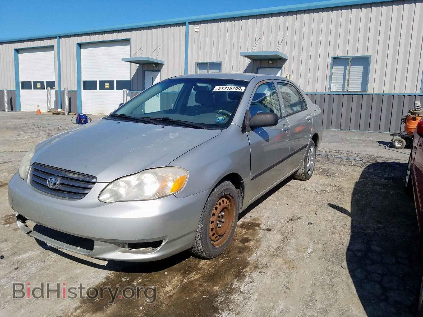 2003 TOYOTA COROLLA - VIN: 2T1BR32E33C158528 - Фото 2