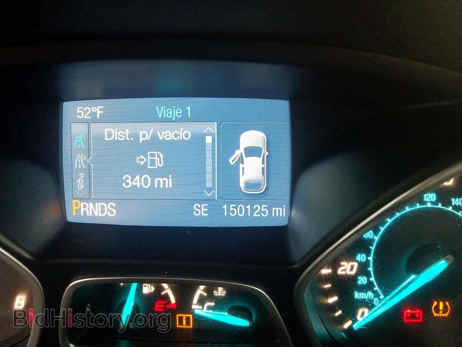 2014 FORD ESCAPE - VIN: 1FMCU0GX4EUC46016 - Фото 8