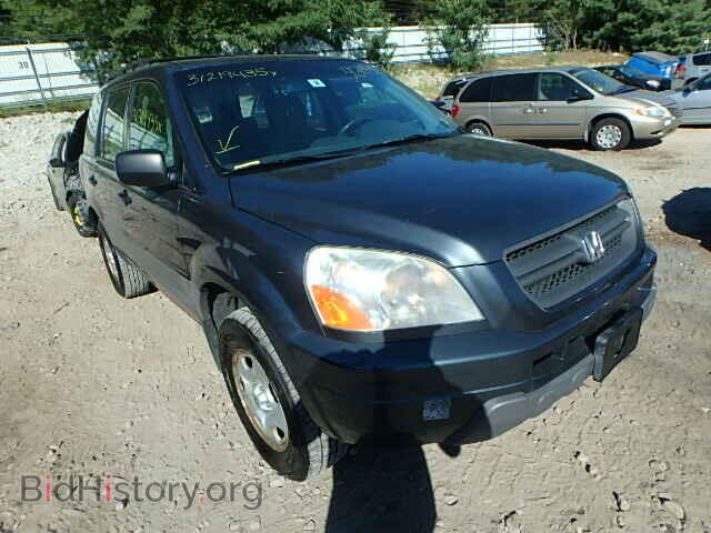 Photo 2HKYF18155H519432 - HONDA PILOT 2005