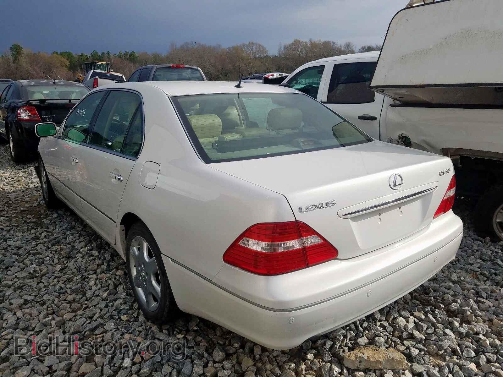 2004 LEXUS LS430 - VIN: JTHBN36F940156808 - Фото 3