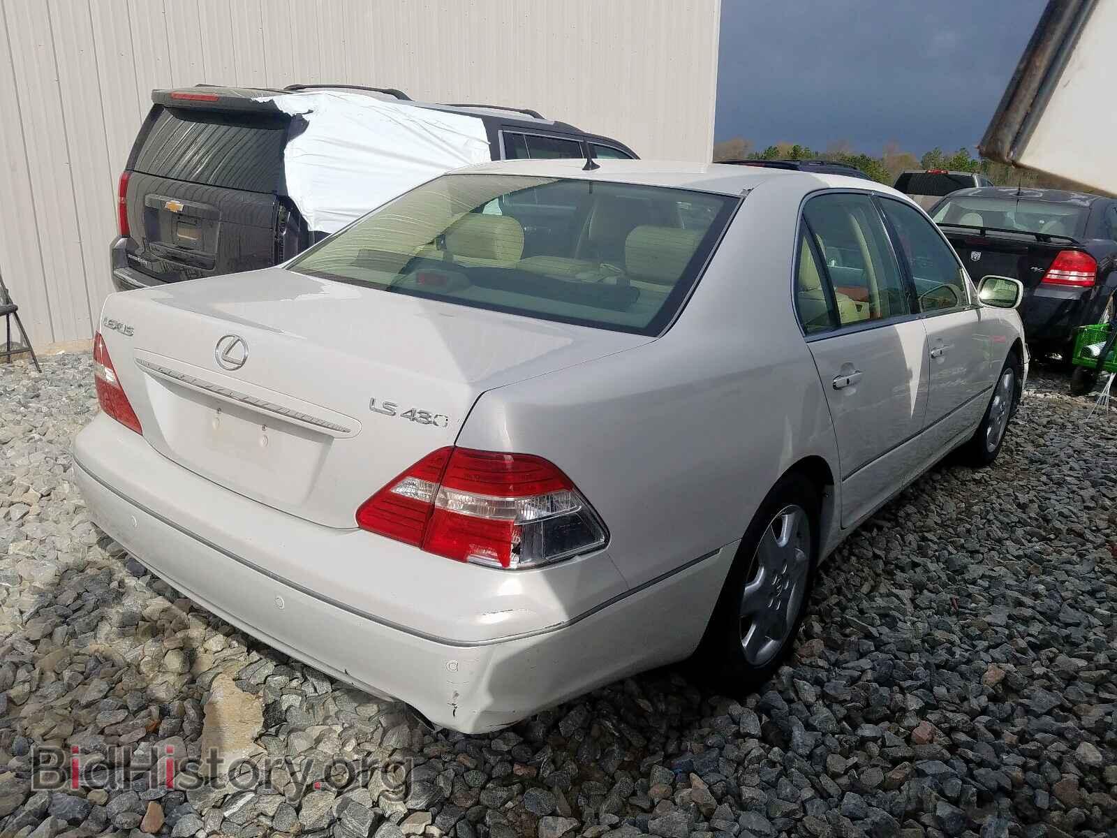 2004 LEXUS LS430 - VIN: JTHBN36F940156808 - Фото 4