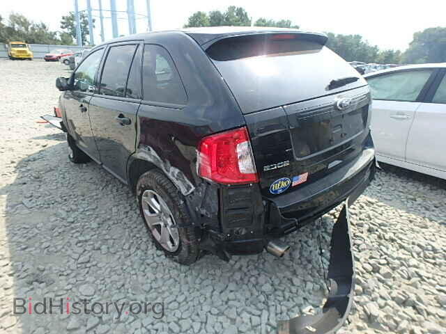 2014 FORD EDGE - VIN: 2FMDK4GC1EBB27070 - Фото 3