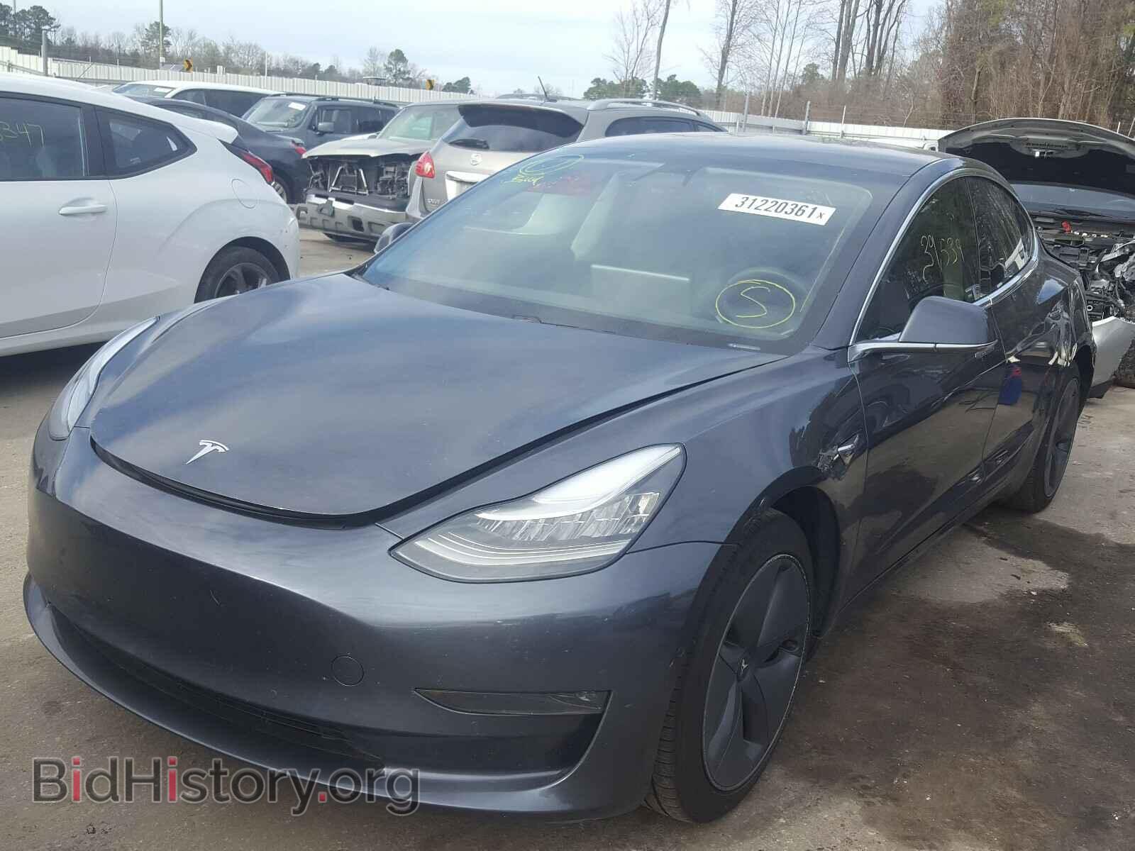 2019 TESLA MODEL 3 - VIN: 5YJ3E1EB3KF533317 - Фото 2