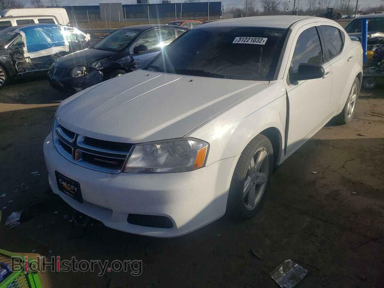 2013 DODGE AVENGER - VIN: 1C3CDZAB9DN565902 - Фото 2