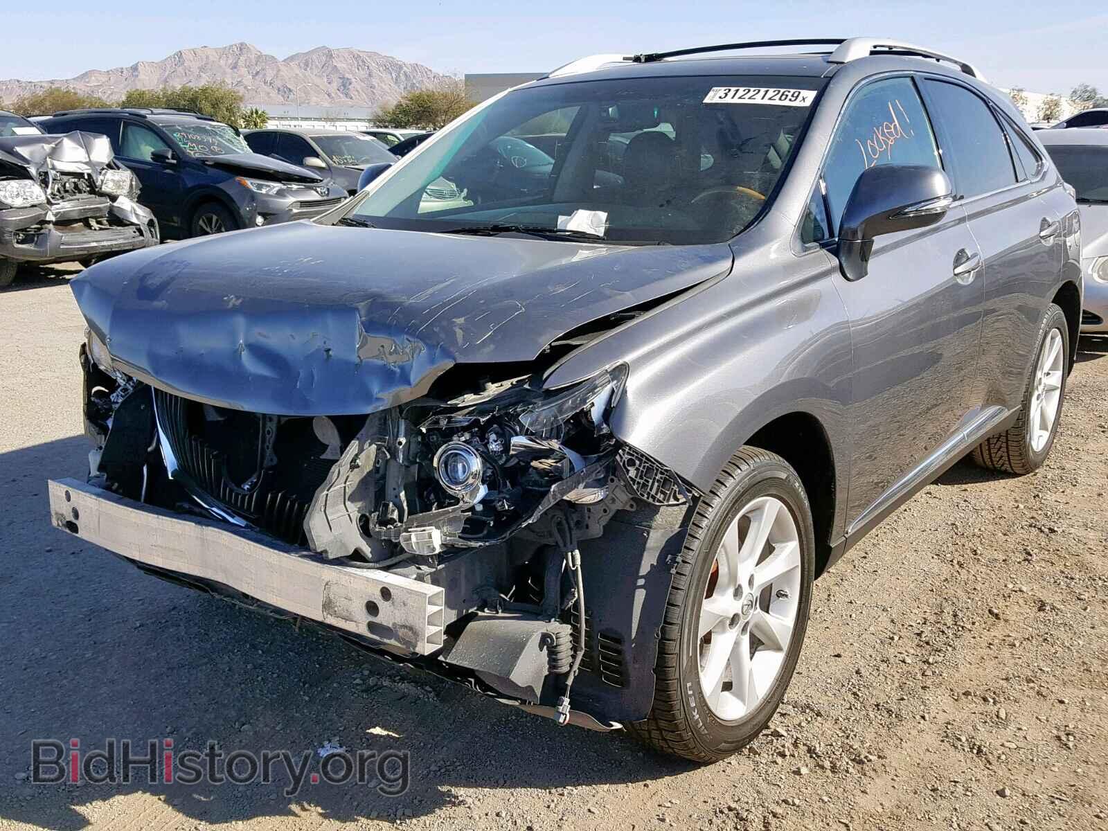 2012 LEXUS RX 350 - VIN: 2T2ZK1BA2CC073051 - Фото 2