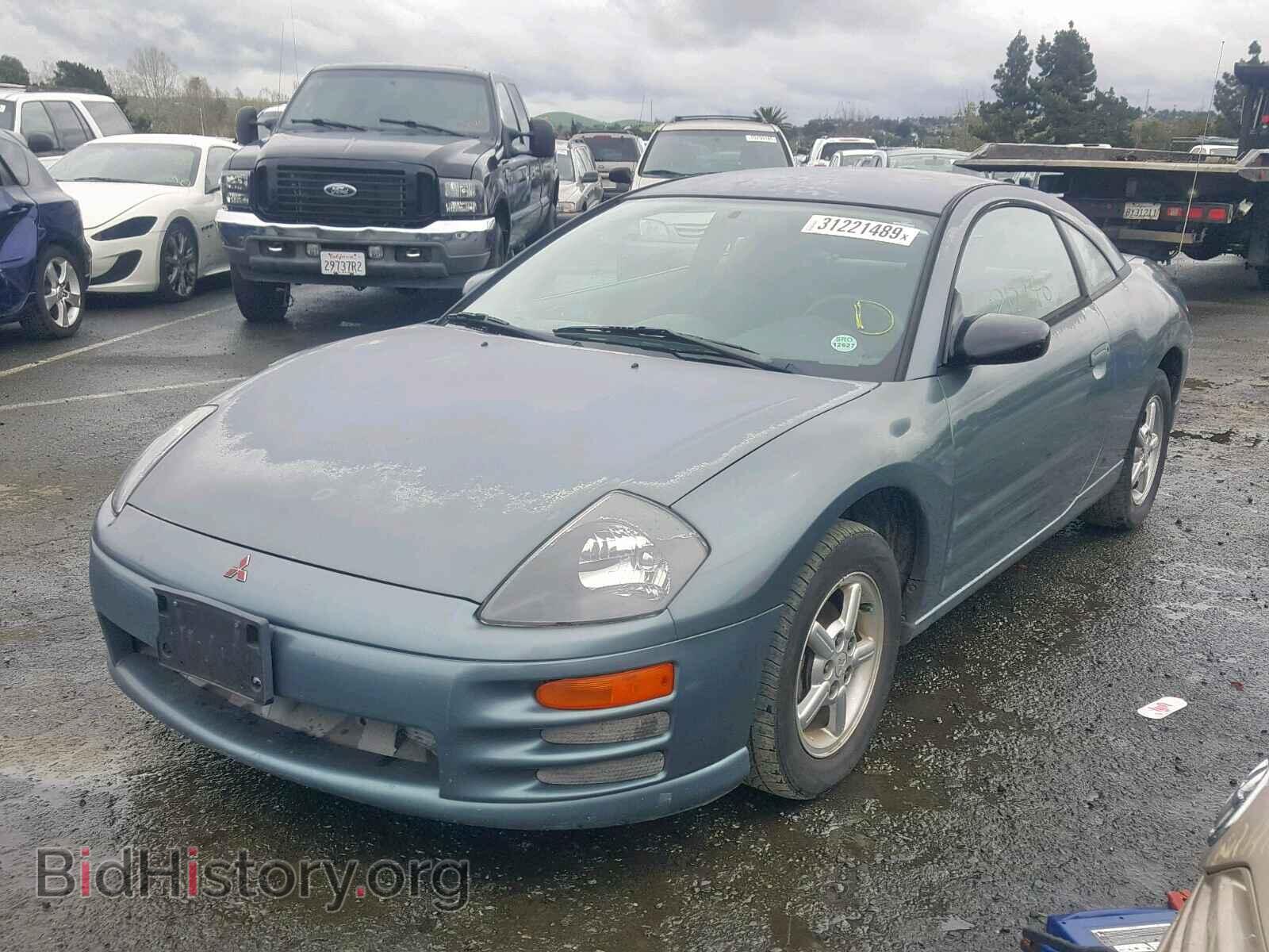 2000 MITSUBISHI ECLIPSE - VIN: 4A3AC34G2YE090932 - Фото 2