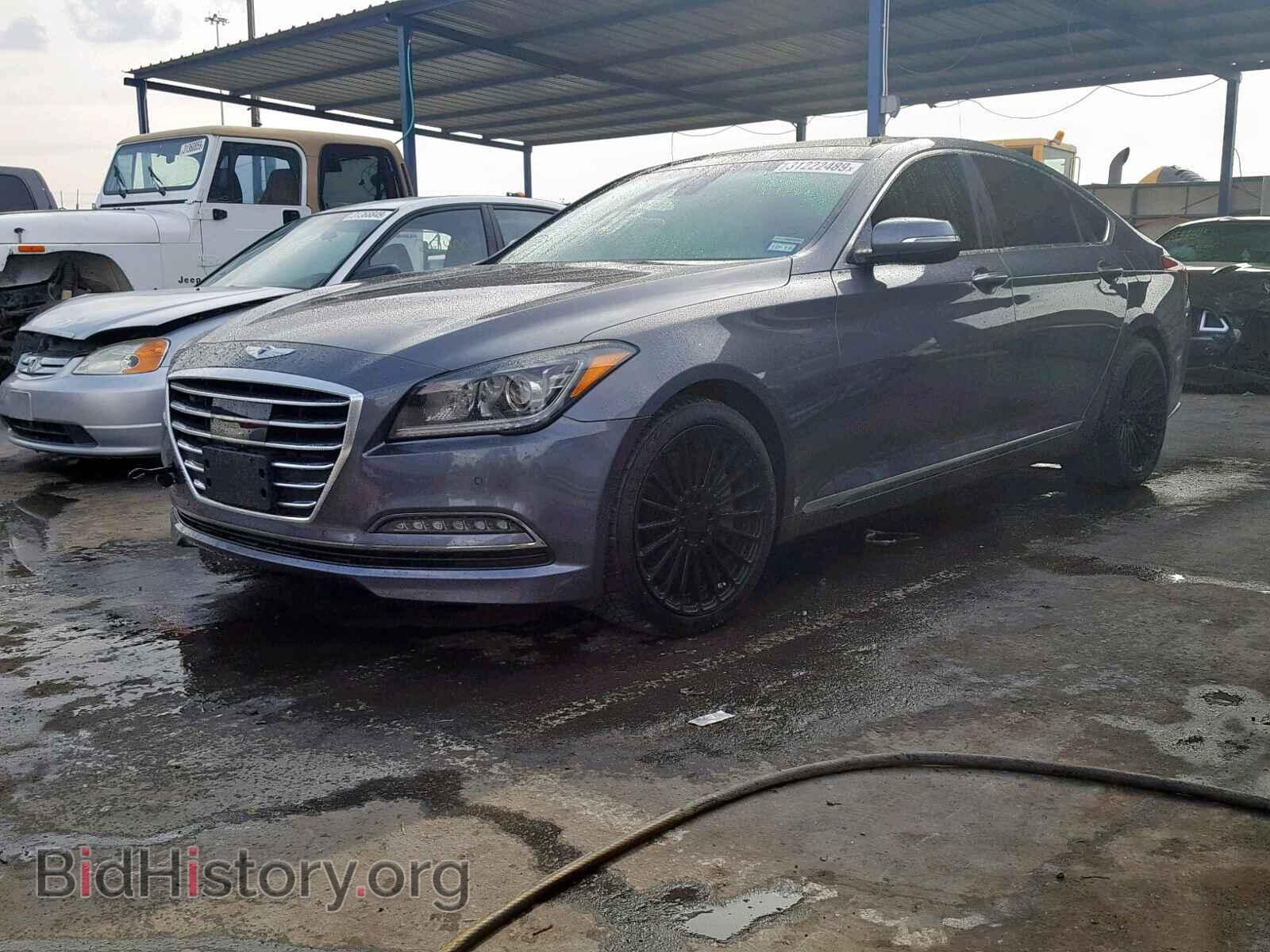 2015 HYUNDAI GENESIS - VIN: KMHGN4JF8FU035764 - Фото 2