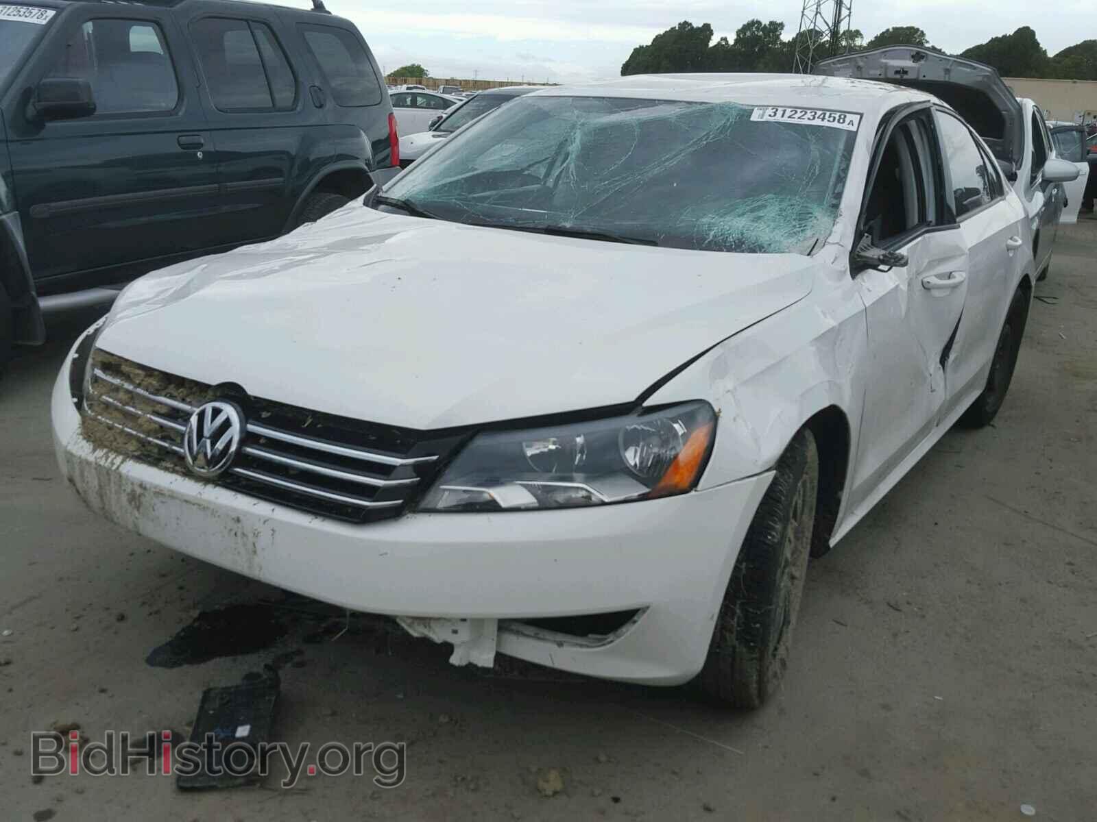 2014 VOLKSWAGEN PASSAT - VIN: 1VWAT7A36EC046237 - Фото 2