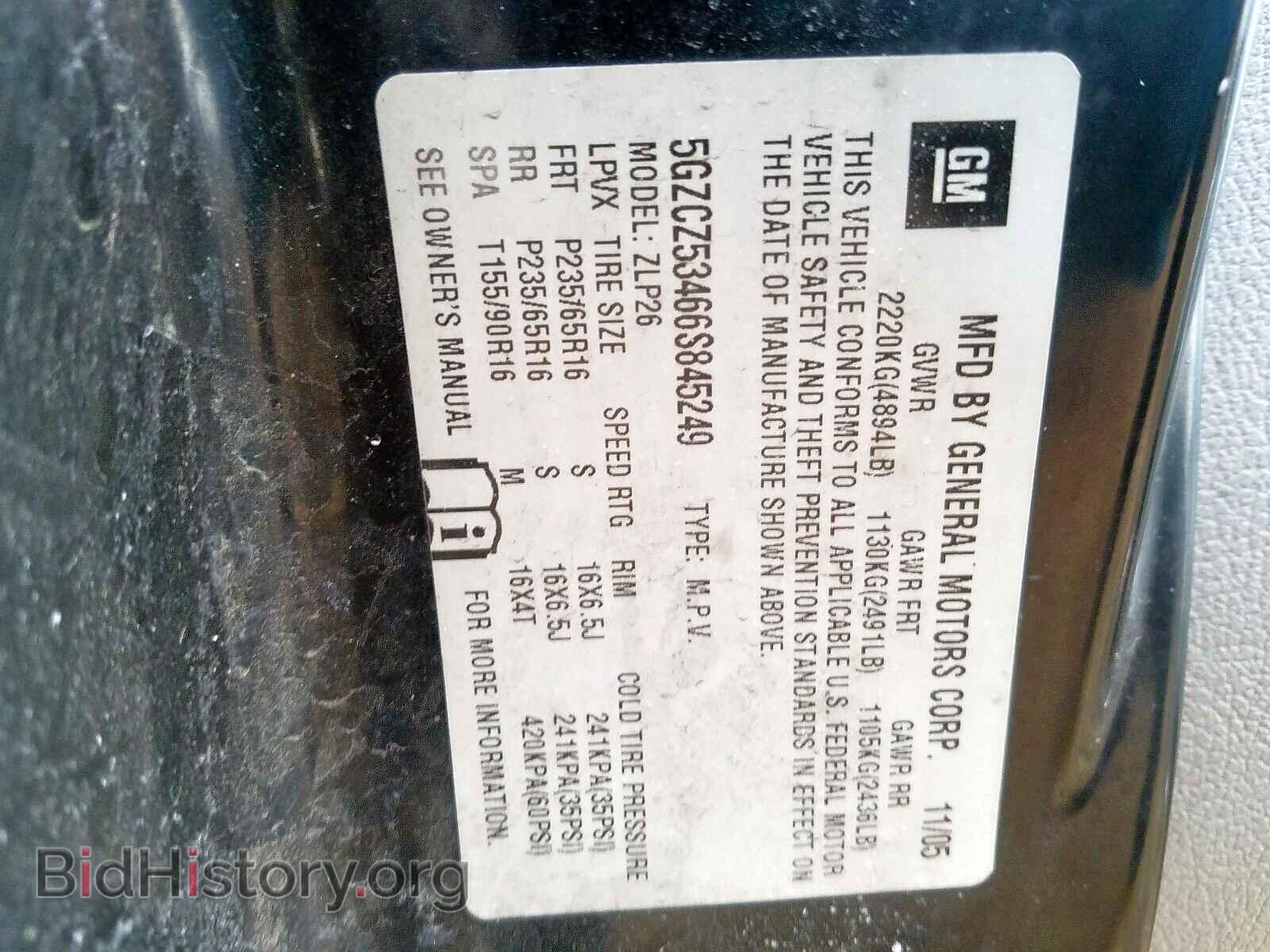 2006 SATURN VUE - VIN: 5GZCZ53466S845249 - Фото 10