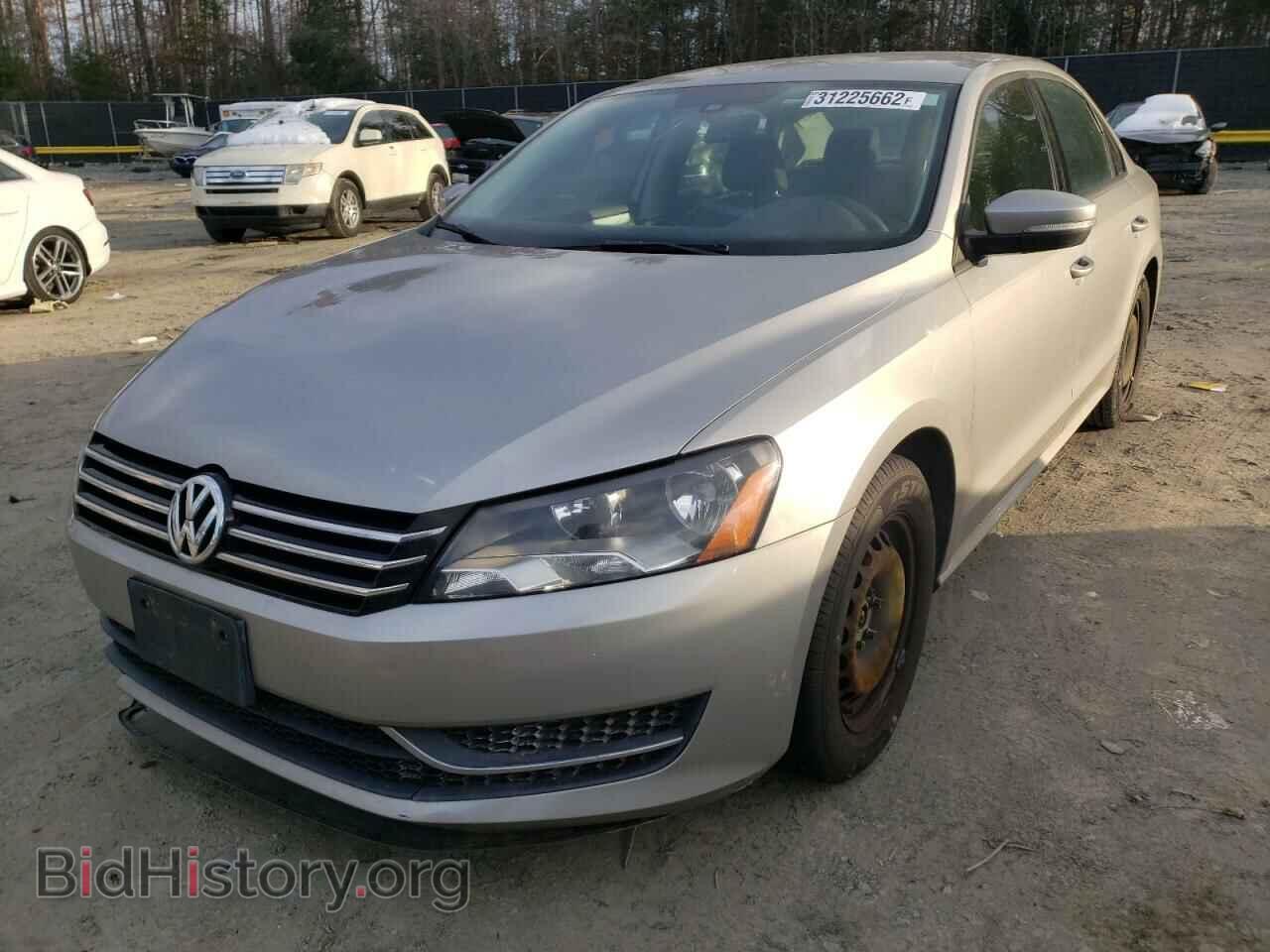 2014 VOLKSWAGEN PASSAT - VIN: 1VWAH7A36EC006628 - Фото 2